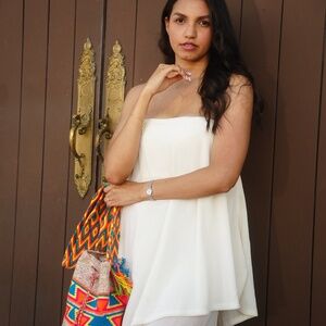 ✨ Handwoven Colorful Boho Mochila – Large Size ✨